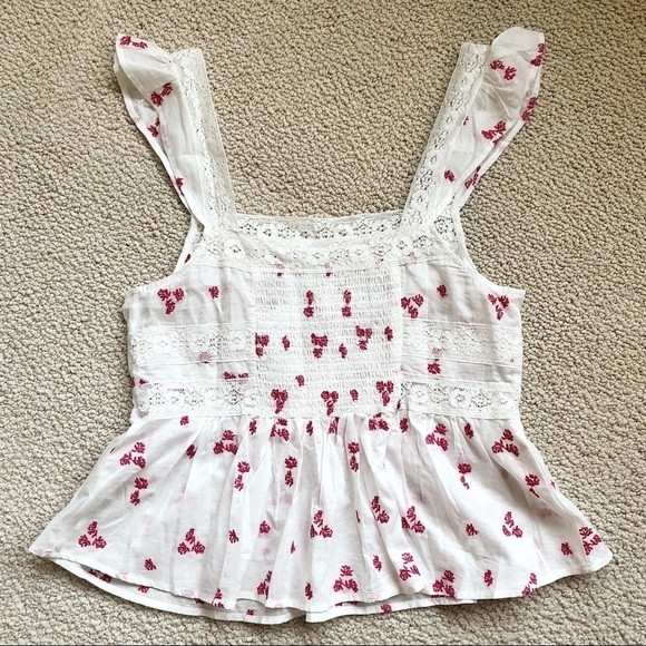 Free People Beautiful Fleurs Top - Picture 6 of 8